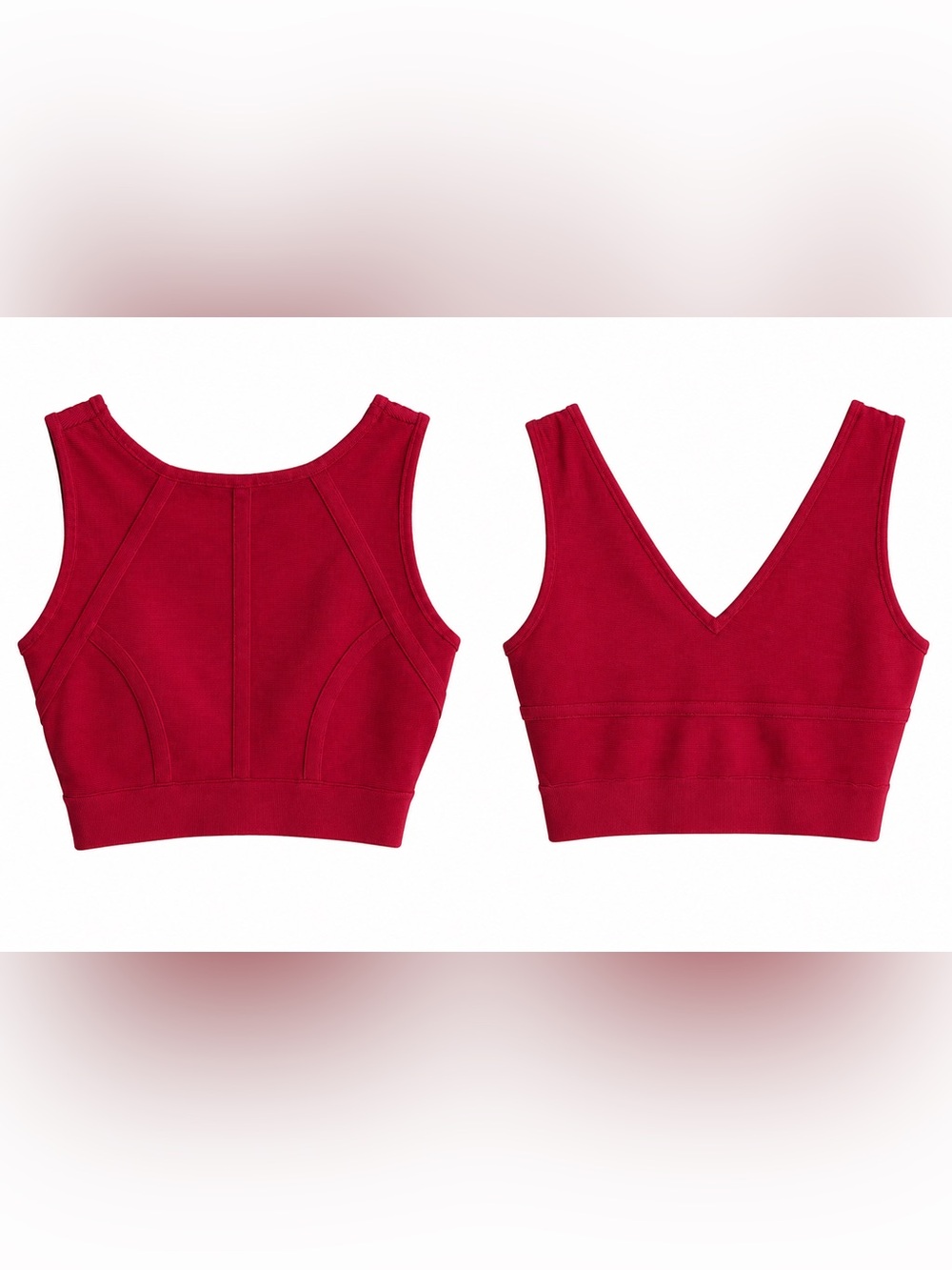 BCBGMAXAZRIA small crop top reversible